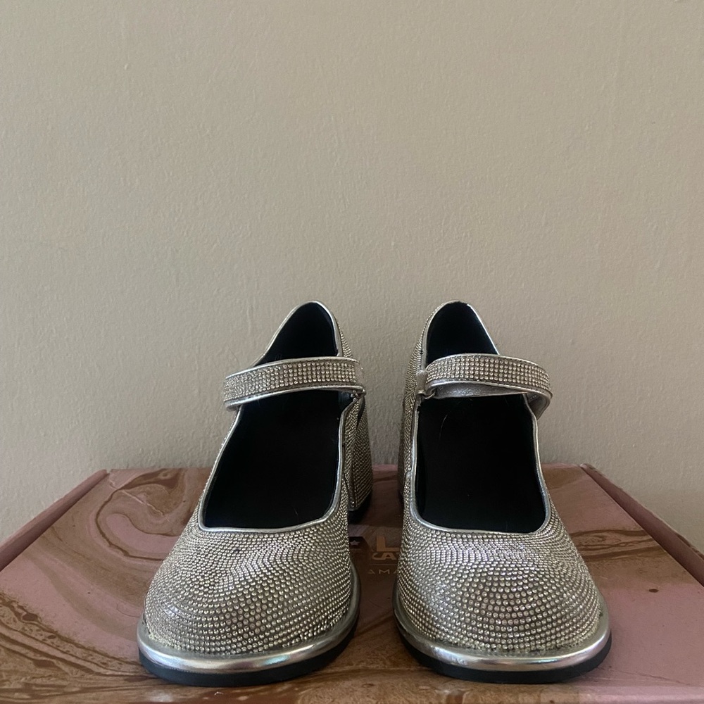 Sequin Mary Janes Sz 9
